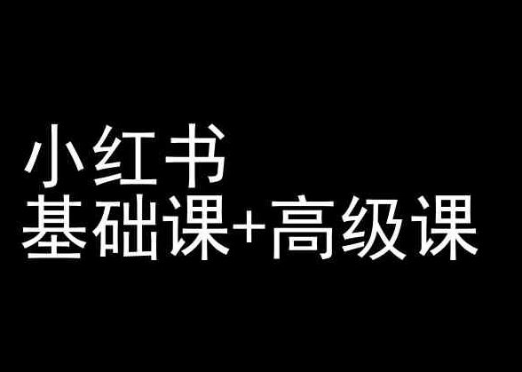 小红书基础课+高级课-小红书运营教程-沫尘创业网-知识付费资源网站搭建-中创网-冒泡网赚-福缘创业网