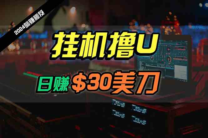 （10013期）日赚30美刀，2024最新海外挂机撸U内部项目，全程无人值守，可批量放大-沫尘创业网-知识付费资源网站搭建-中创网-冒泡网赚-福缘创业网