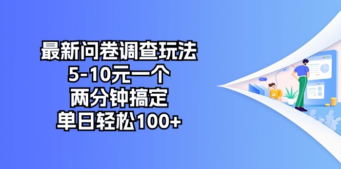 （10606期）最新问卷调查玩法，5-10元一个，两分钟搞定，单日轻松100+-沫尘创业网-知识付费资源网站搭建-中创网-冒泡网赚-福缘创业网