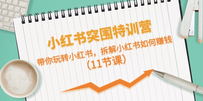 （10868期）小红书突围特训营，带你玩转小红书，拆解小红书如何赚钱（11节课）-沫尘创业网-知识付费资源网站搭建-中创网-冒泡网赚-福缘创业网