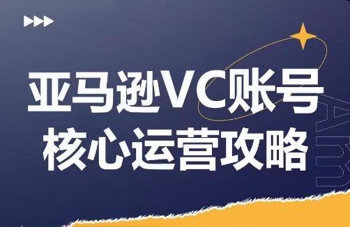 亚马逊VC账号核心玩法解析，实战经验拆解产品模块运营技巧，提升店铺GMV，有效提升运营利润-沫尘创业网-知识付费资源网站搭建-中创网-冒泡网赚-福缘创业网