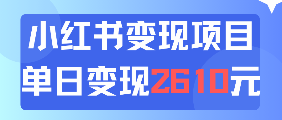 （11885期）利用小红书卖资料单日引流150人当日变现2610元小白可实操（教程+资料）-沫尘创业网-知识付费资源网站搭建-中创网-冒泡网赚-福缘创业网