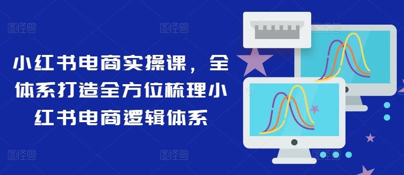 小红书电商实操课，全体系打造全方位梳理小红书电商逻辑体系-沫尘创业网-知识付费资源网站搭建-中创网-冒泡网赚-福缘创业网