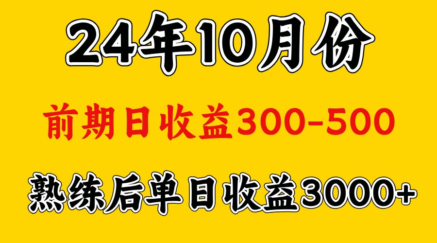 高手是怎么赚钱的.前期日收益500+熟练后日收益3000左右-沫尘创业网-知识付费资源网站搭建-中创网-冒泡网赚-福缘创业网